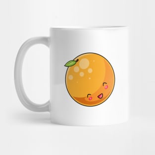 Kawaii orange fruit Mug